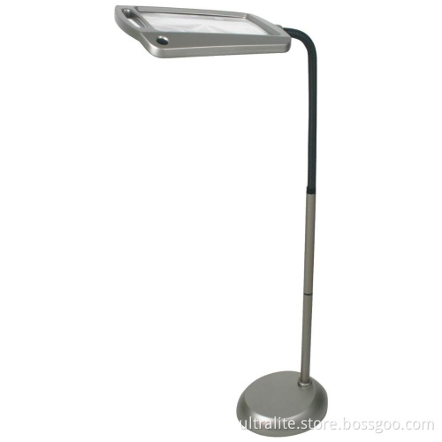 Full Page 3X Led Reading Magnifier/Magnifying Lamp